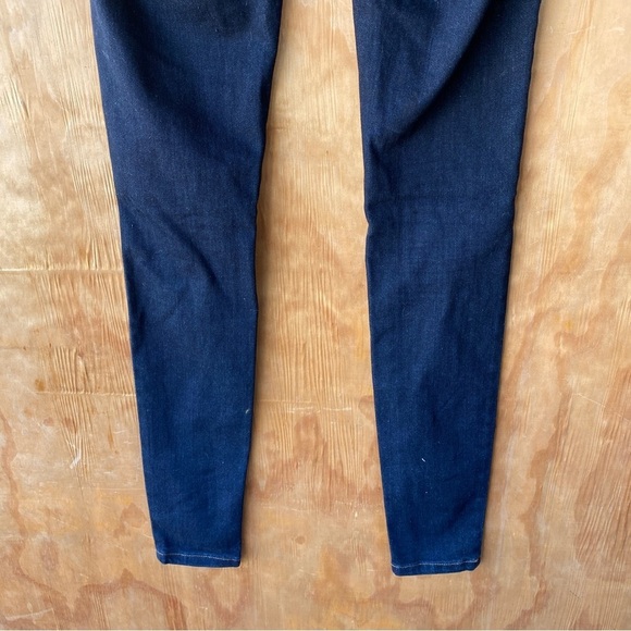 Everlane Mid Rise Skinny Dark Wash Jean - Picture 4 of 13
